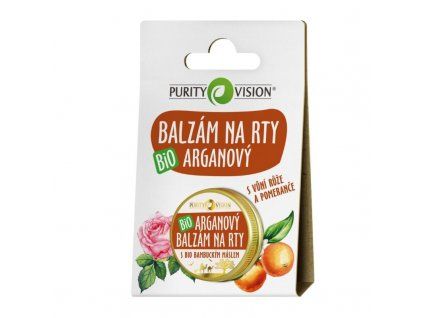 Purity Vision Bio Arganový balzám na rty 12 ml