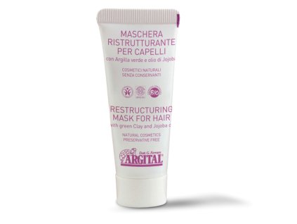 Argital Regenerační vlasová maska se zeleným jílem 20 ml (dárek k nákupu nad 4 000 kč)