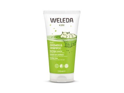 Weleda 2 v 1 sprchový krém a šampon Veselá limetka 150ml