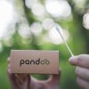 Pandoo Bambusové vatové tyčinky do uší s bio bavlnou 200 ks